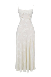 Dean | Maxi Jurk Geborduurde Elegante