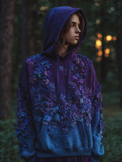 Aspen | Hoodie met Geborduurde Bloemen