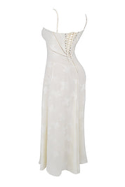 Dean | Maxi Jurk Geborduurde Elegante