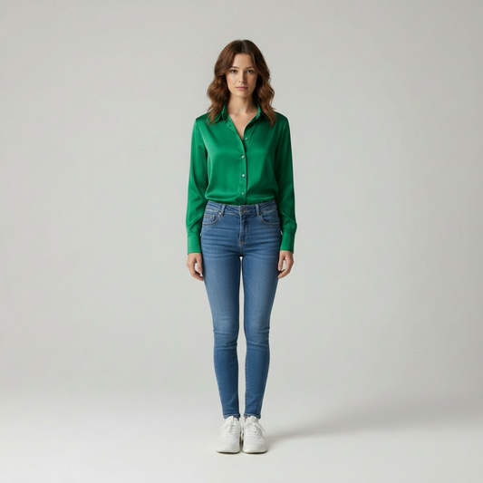 Saar | Elegant Comfort Vrouwelijke Blouse