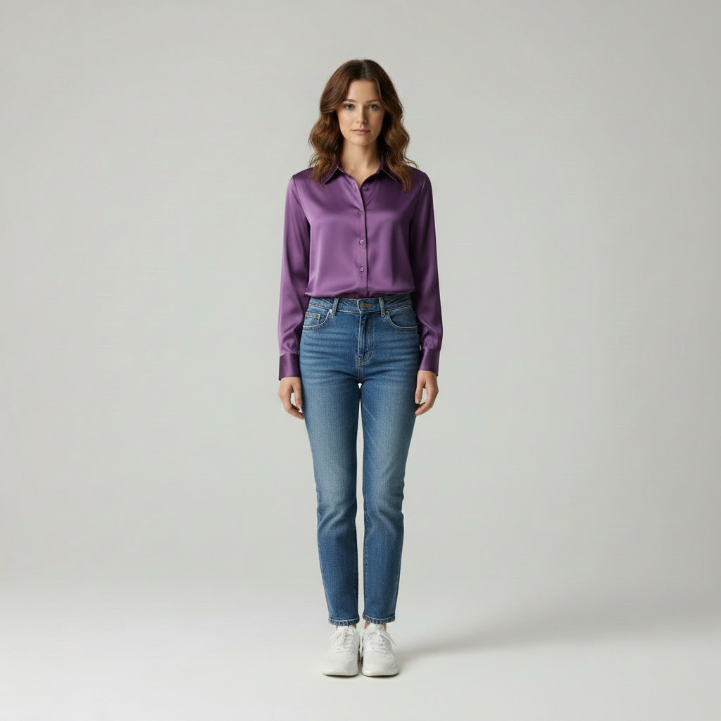 Saar | Elegant Comfort Vrouwelijke Blouse