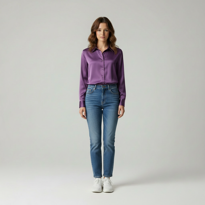 Saar | Elegant Comfort Vrouwelijke Blouse