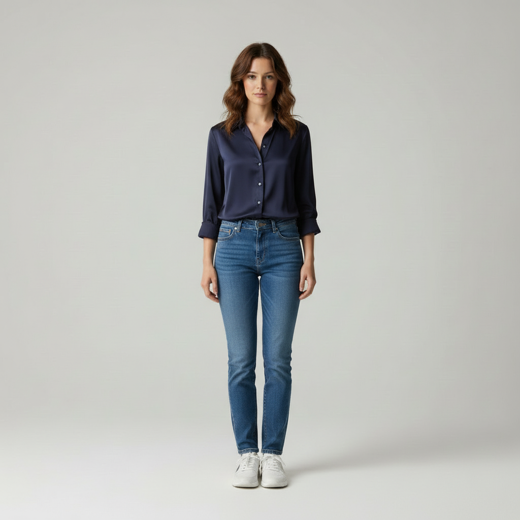 Saar | Elegant Comfort Vrouwelijke Blouse