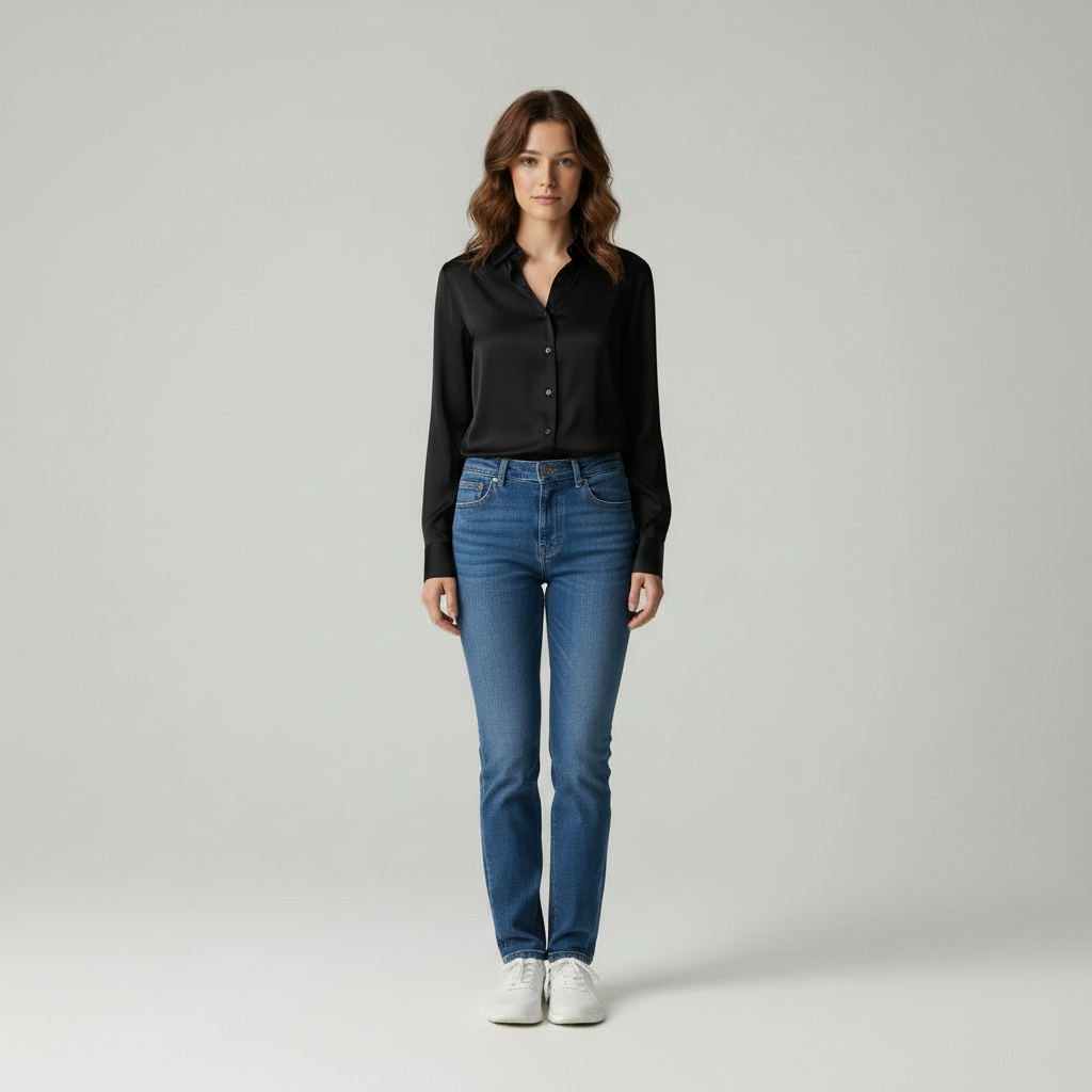Saar | Elegant Comfort Vrouwelijke Blouse