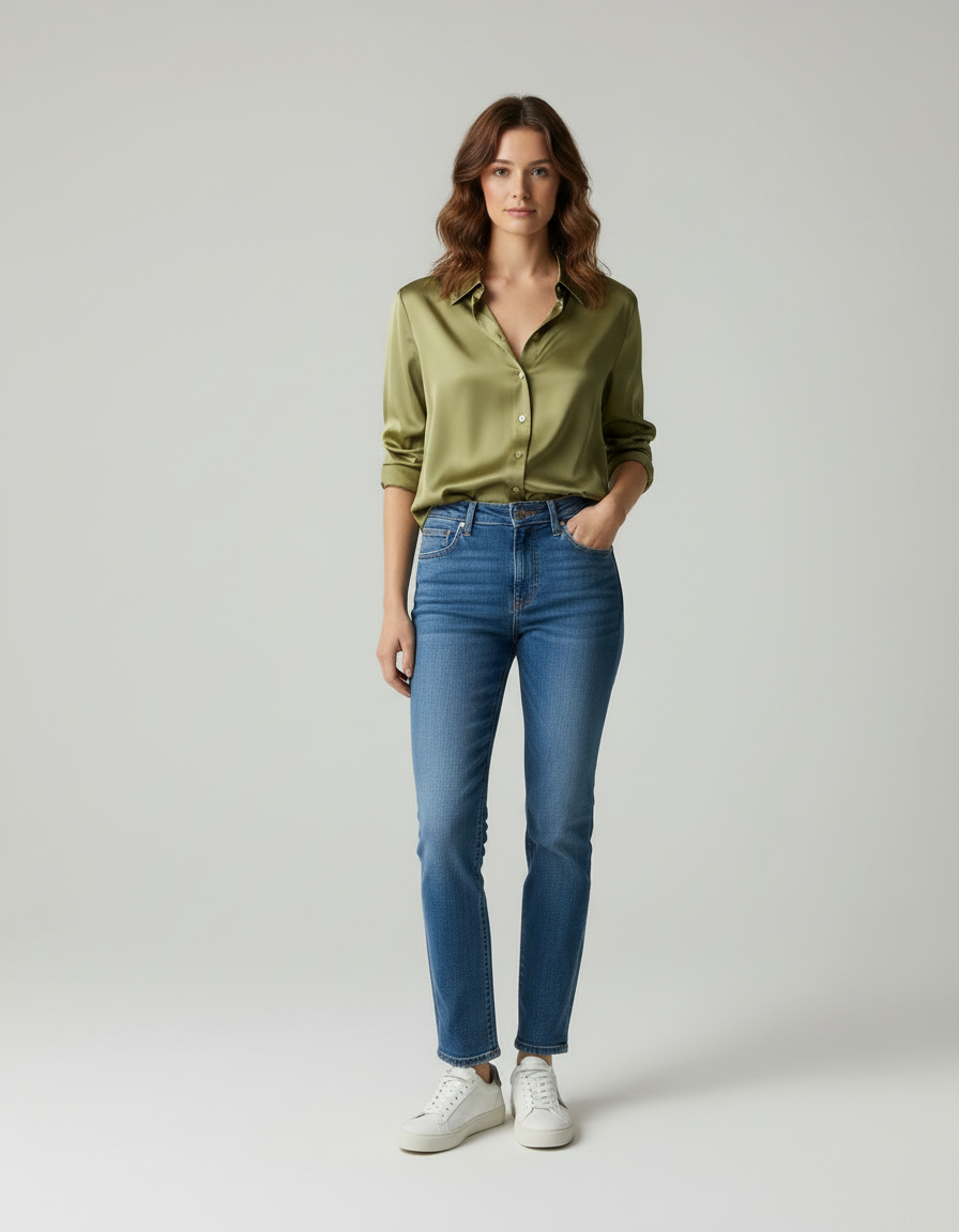 Saar | Elegant Comfort Vrouwelijke Blouse