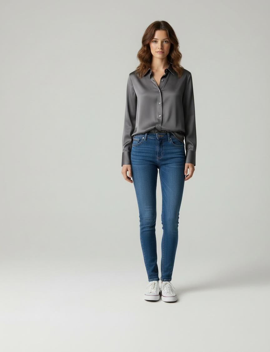 Saar | Elegant Comfort Vrouwelijke Blouse