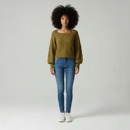 Mare | Zachte Warme Gebreide Damestrui