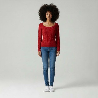 Mare | Zachte Warme Gebreide Damestrui