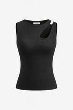 Italy | Asymmetrische halslijn Tanktop Casual