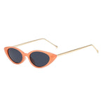 Riva Retro cat-eye zonnebril met smal montuur, UV-bescherming, voor dames