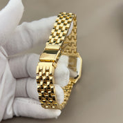 Vayla Horloge met vierkante kast en wijzerplaat voor dames
