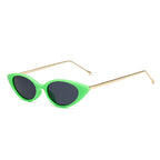 Riva Retro cat-eye zonnebril met smal montuur, UV-bescherming, voor dames