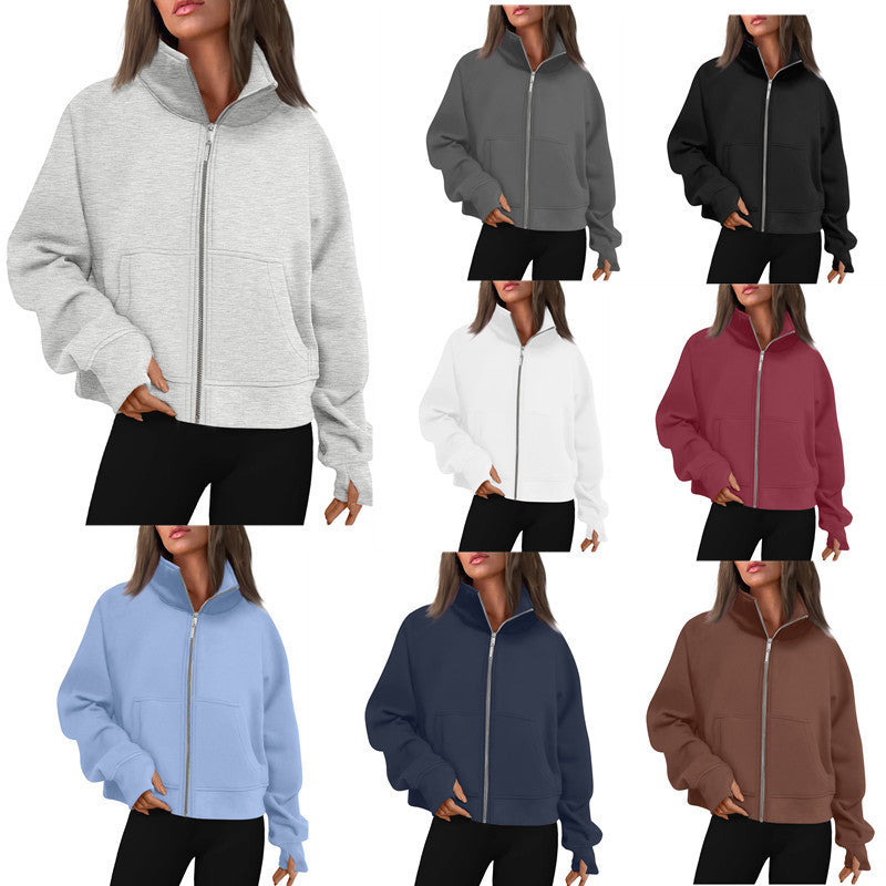 Training jackets in various colors: brown, navy, light blue, white, black, gray, maroon