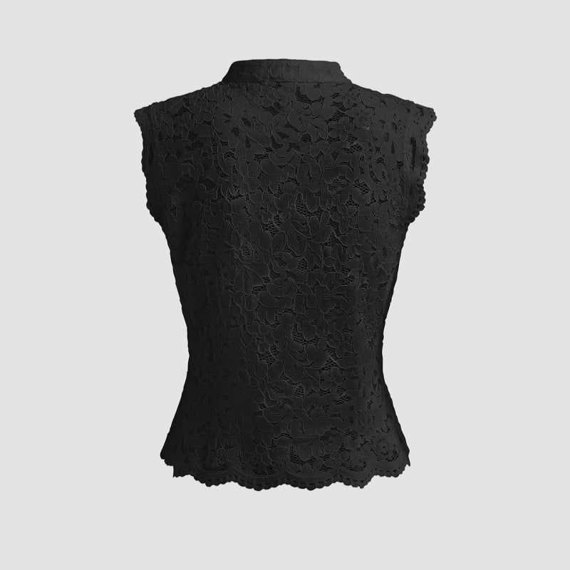 Kellye | Blouse Verfijnde Kant Top