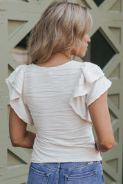 Amy Blouse met ruches voor dames