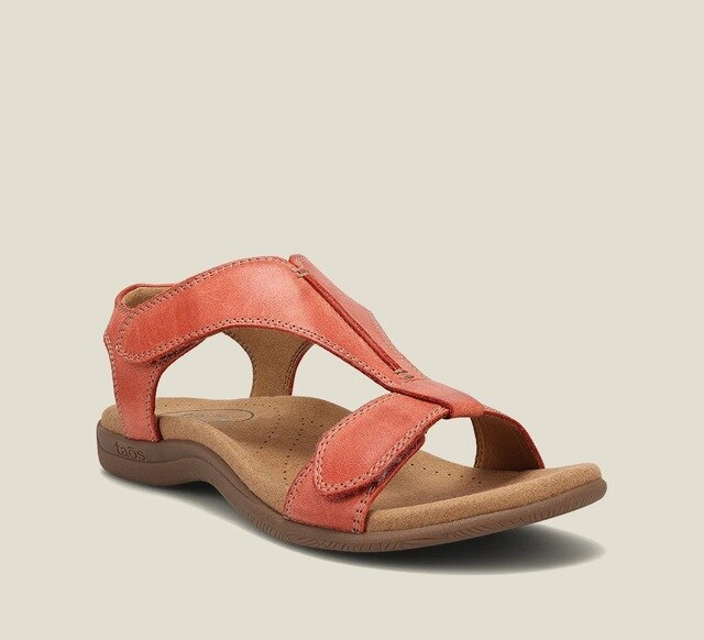 Roos Sandalen met anatomisch voetbed en orthopedisch ontwerp voor dames