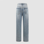 Zayla | Jeans met Crossover Tailleband