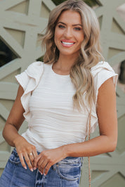 Amy Blouse met ruches voor dames