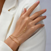 Handketting, geïntegreerd handkettingontwerp, metaallegering, Dames
