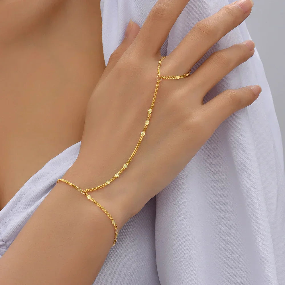 Handketting, geïntegreerd handkettingontwerp, metaallegering, Dames