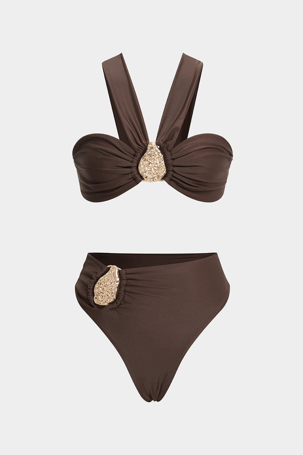 Astra | Dames Bikiniset - Asymmetrisch met Metallic Accenten 0