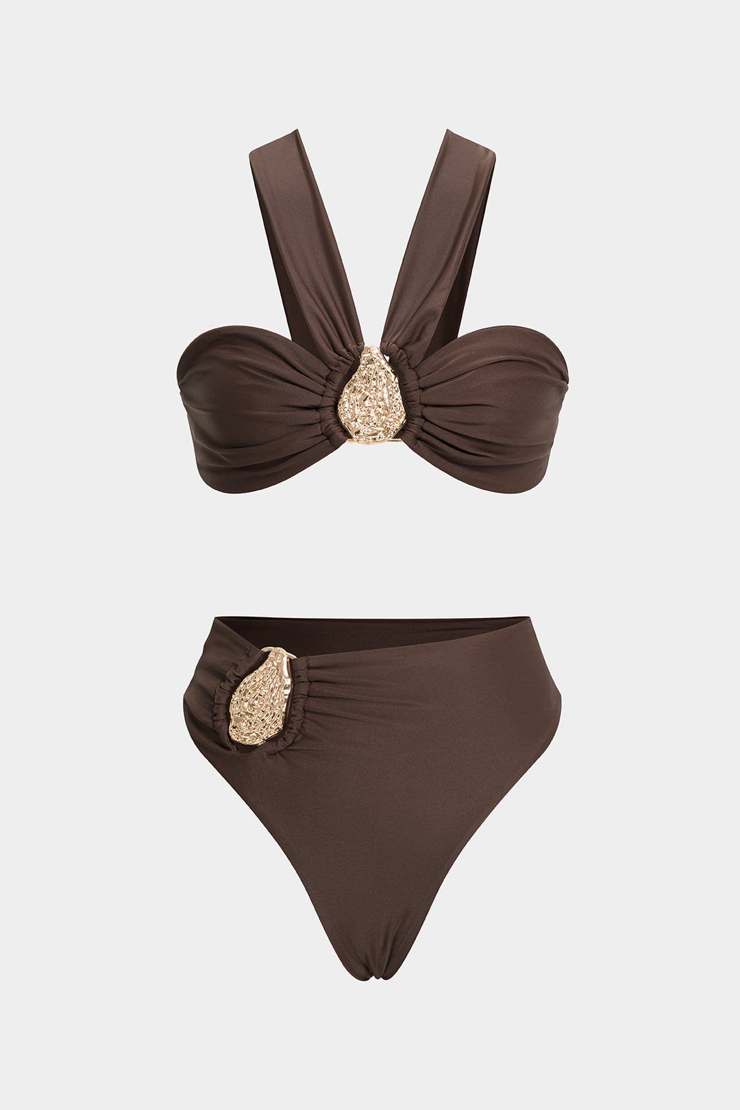 Astra | Dames Bikiniset - Asymmetrisch met Metallic Accenten 0