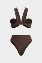 Astra | Dames Bikiniset - Asymmetrisch met Metallic Accenten 1