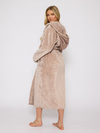Aurelia | Dames Jurk - Zachte Teddy Fleece met Strikceintuur 4