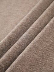 Trui beige gebreid detailtextuur