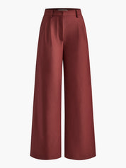 Cristi Elegante wijdbenige broek met flatterend silhouet voor dames