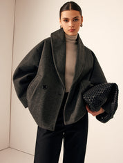 Sorel Korte jas met zakdetails van tweed voor dames