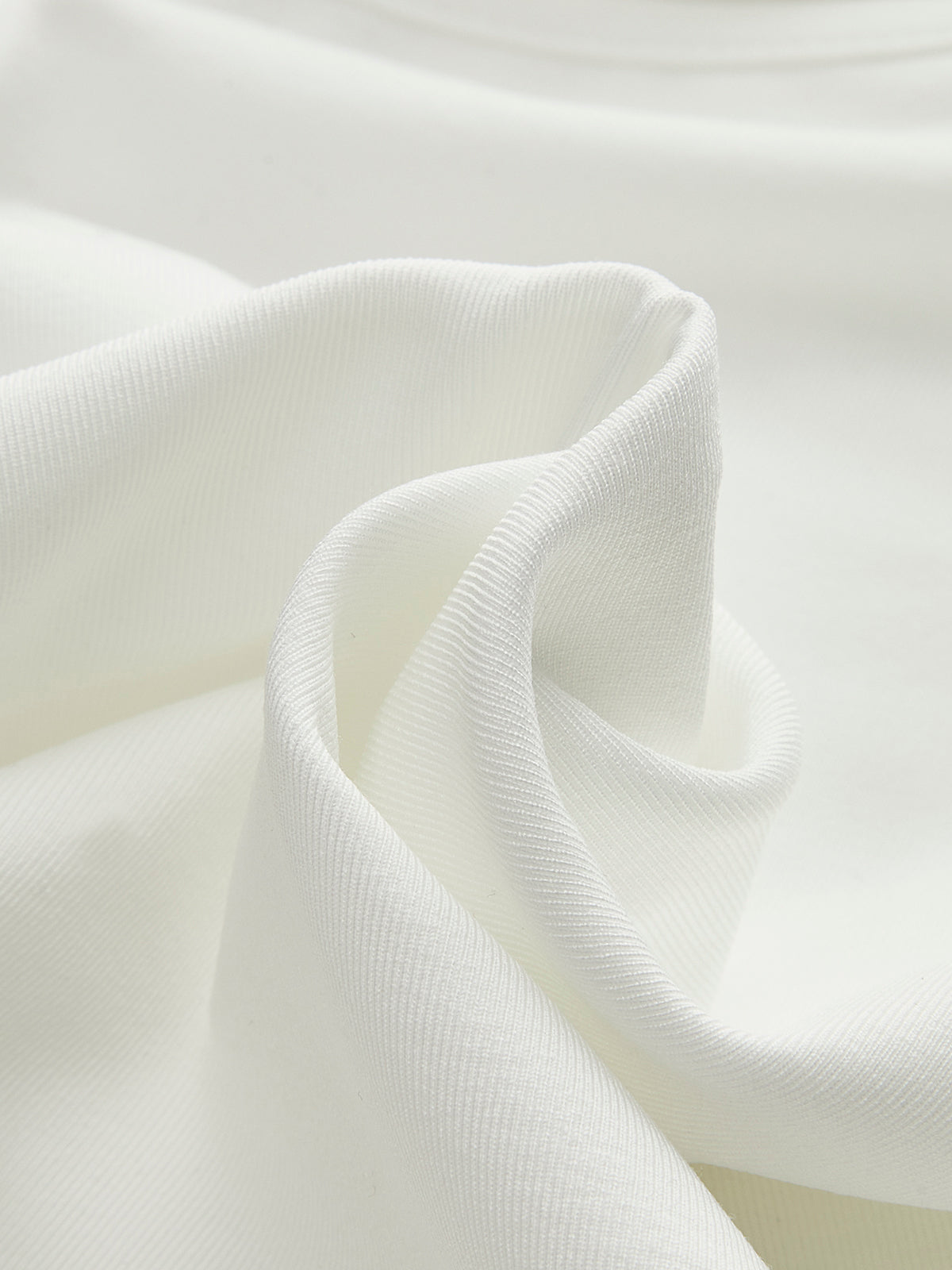 Tanktop witte stof detail shot