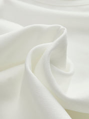 Tanktop witte stof detail shot