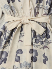 Bloemenprint V-Hals Damesjurk | Elegante Zomerjurk 4
