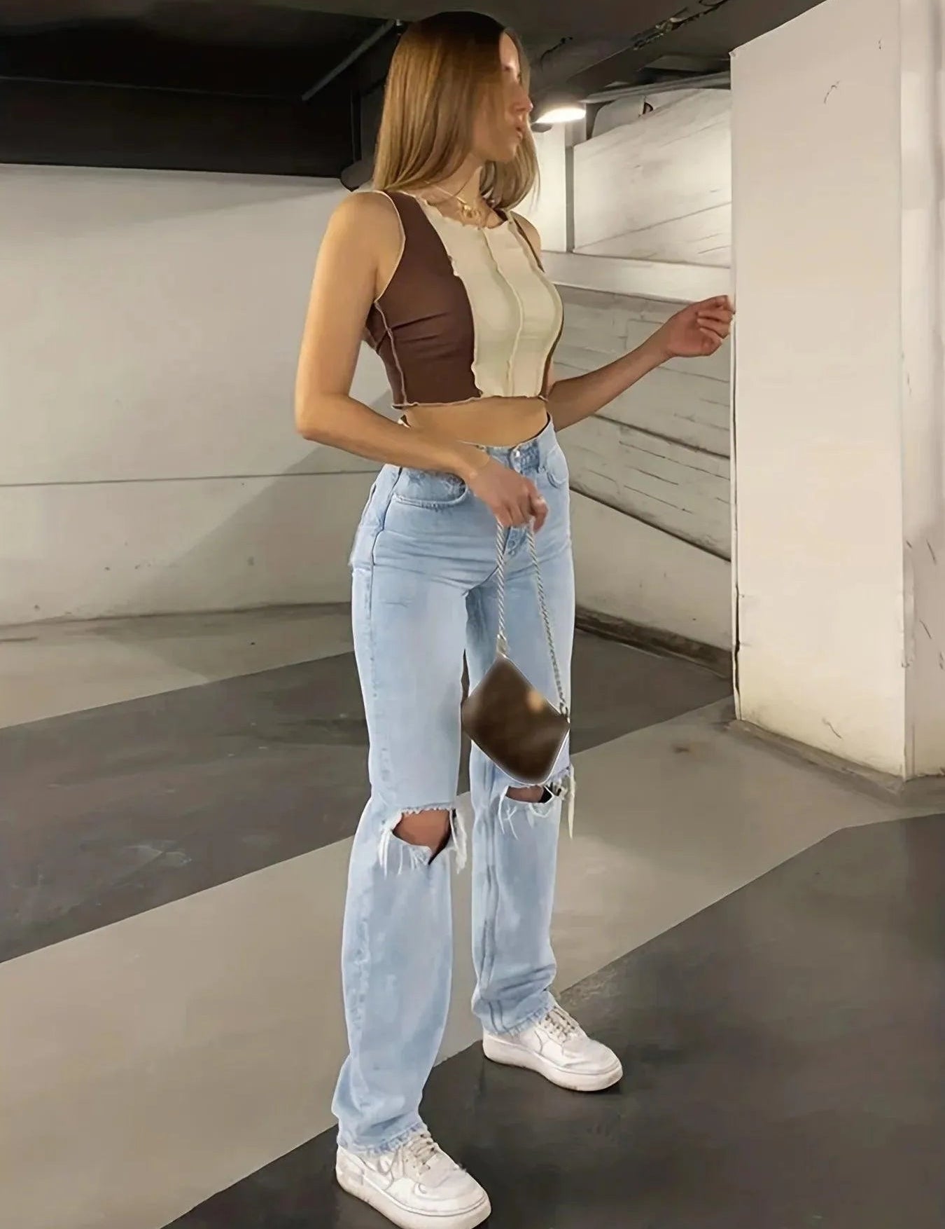 Casual Gescheurde Denim Broek | Trendy Spijkerbroeken 0