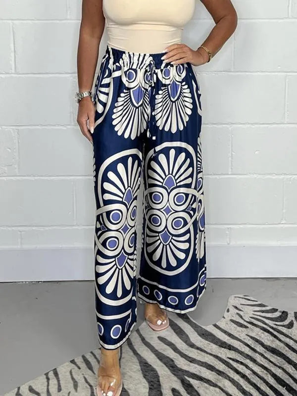 Casual Satijnen Broek | Pantalon Dames Losse Pasvorm 4