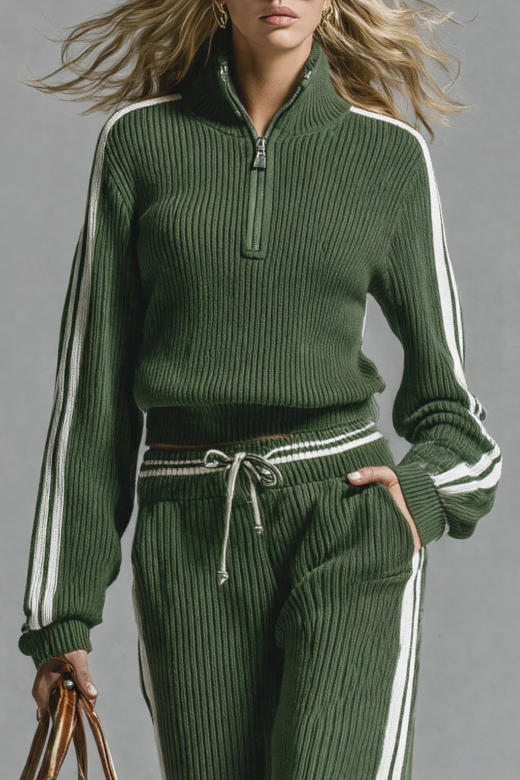 Wende | Tracksuit Set met Stijlvolle Strepen