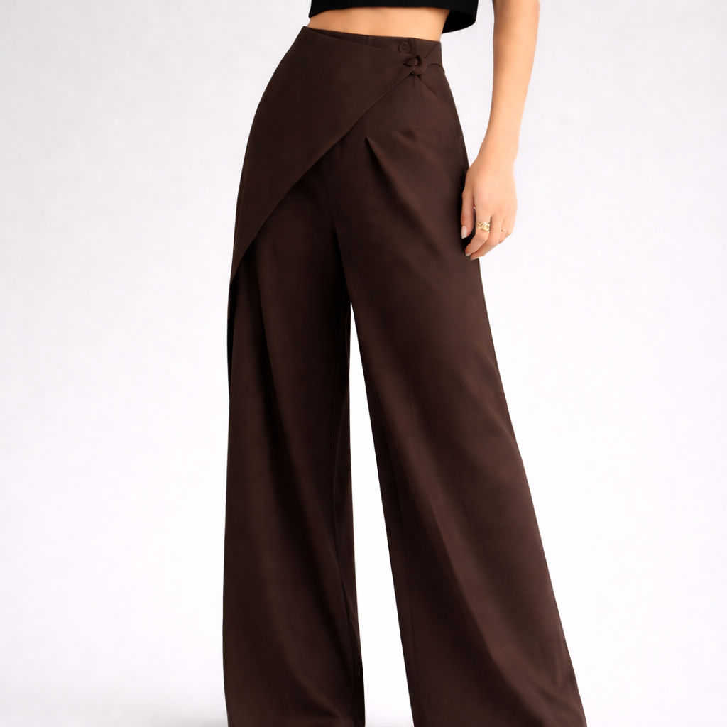 Chlou_Wide_Fit_Pantalon_Dames_-_Asymmetrische_Snit_met_Strik_Detail2.png