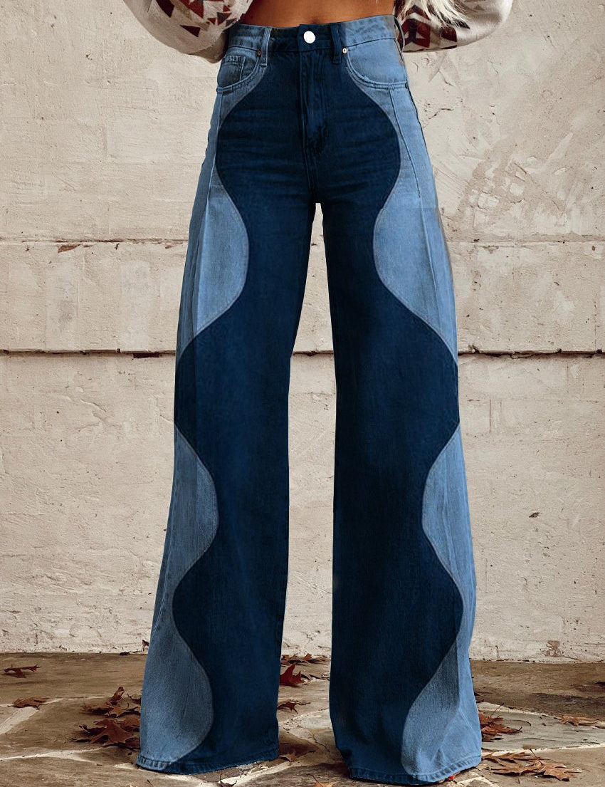 Cindy | Wide-Fit Vintage Flair Broek Dames1
