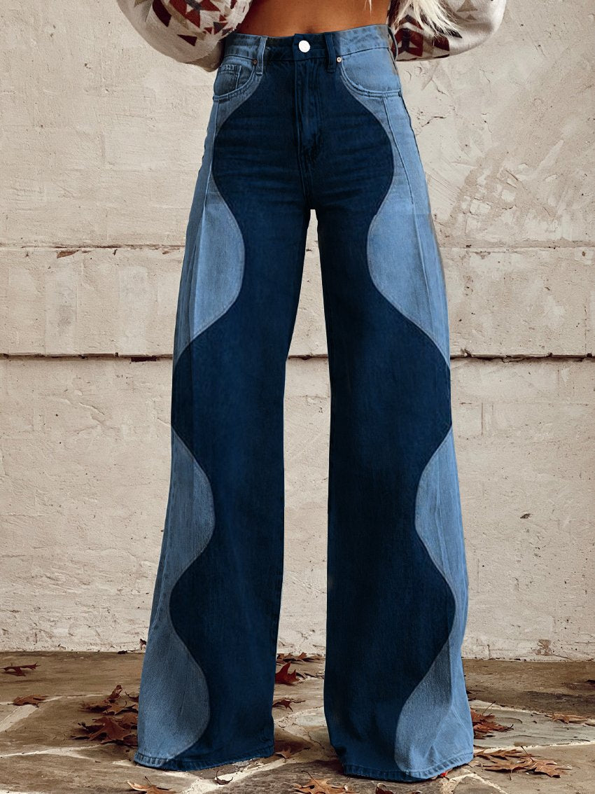 Cindy | Wide-Fit Vintage Flair Broek Dames1