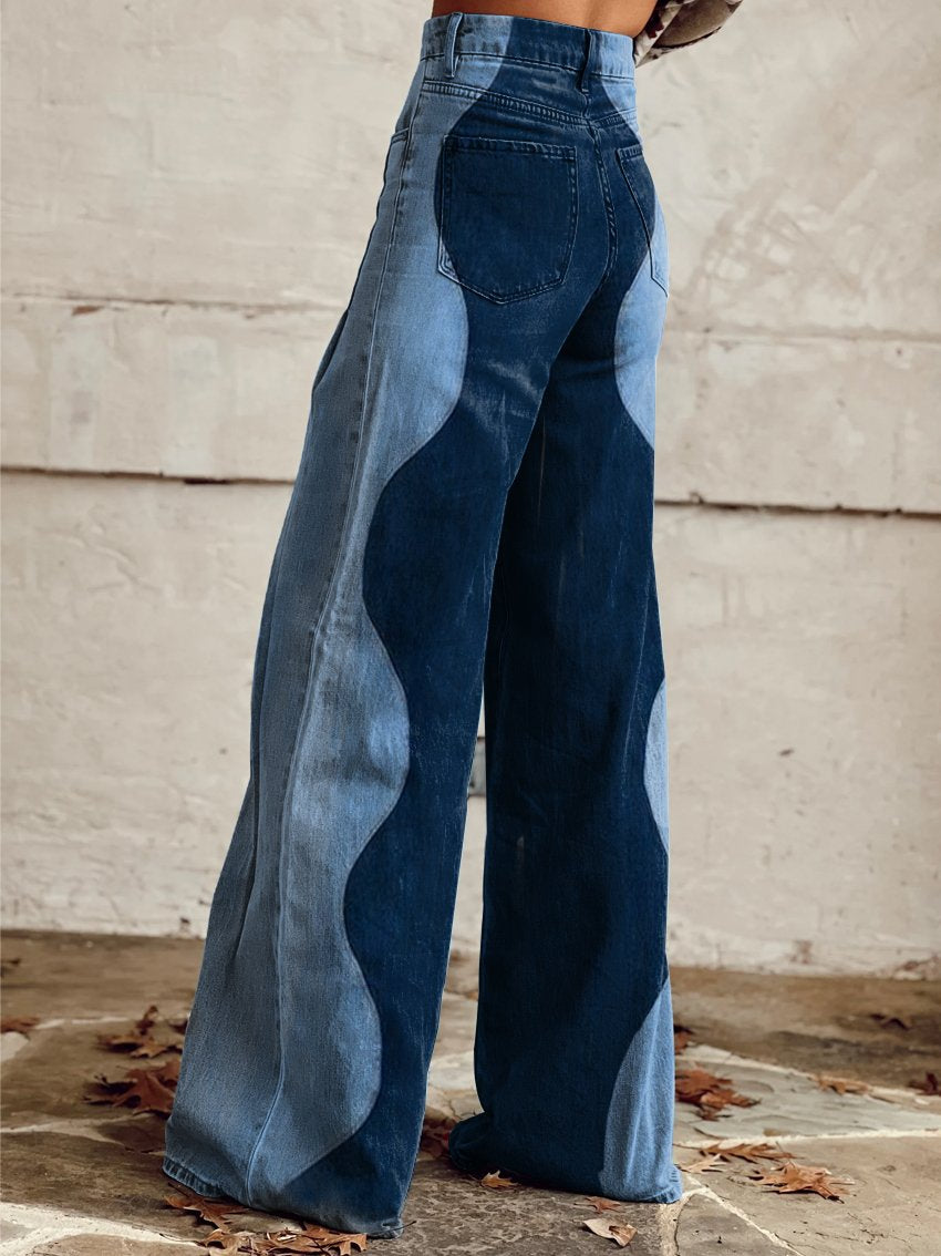 Cindy | Wide-Fit Vintage Flair Broek Dames2