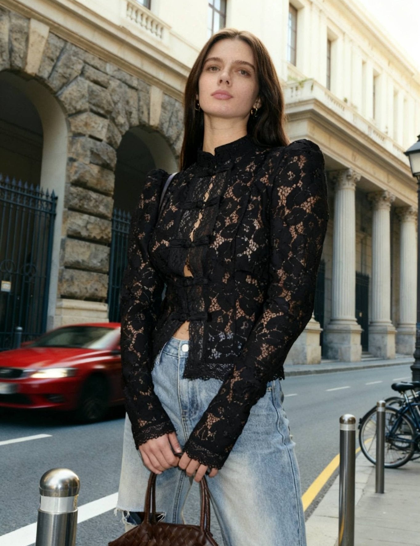 Cleo | Dames Kanten Blouse - Ademend en Elegant 0