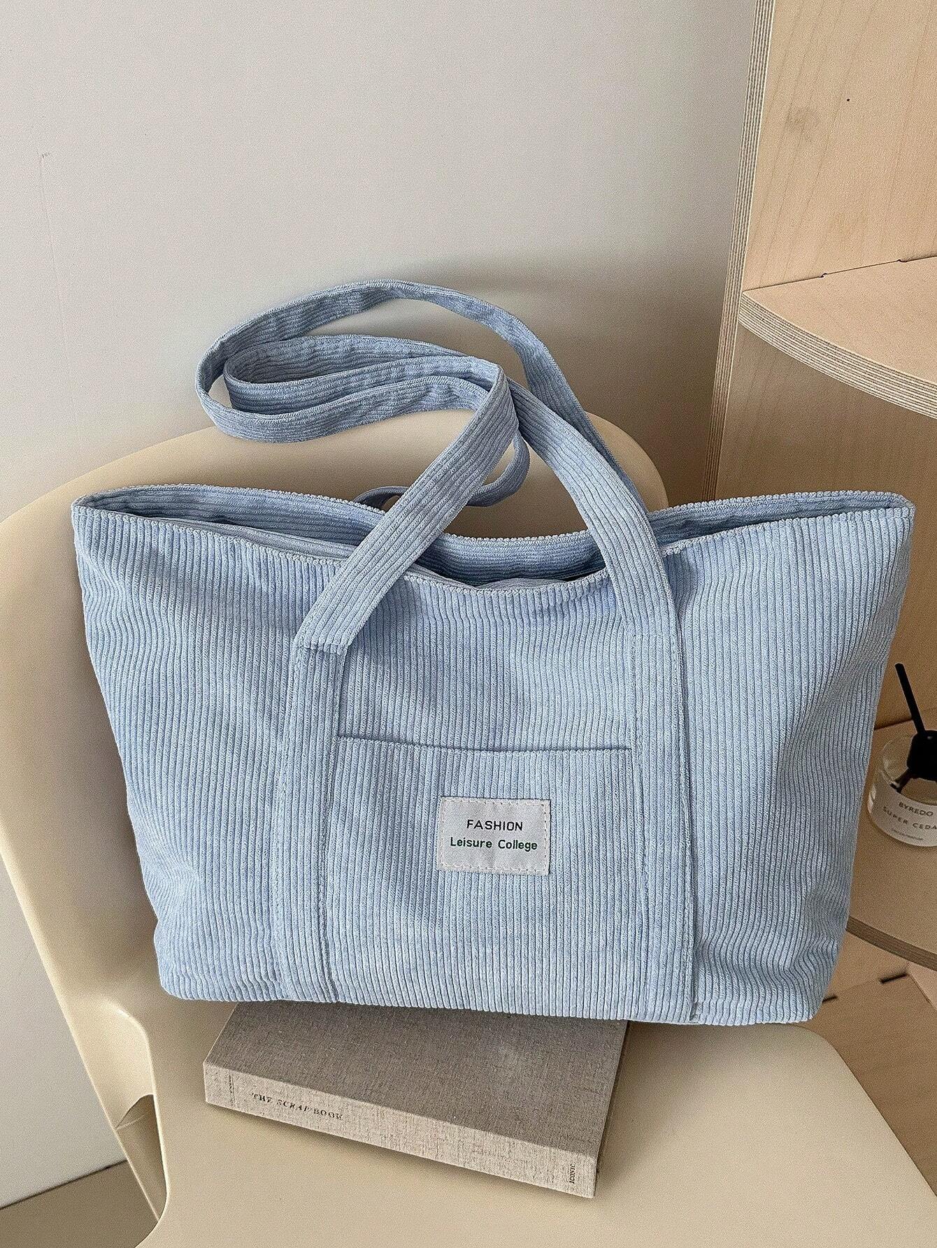 Cora | Grote Tote Tas voor Vrouwen - Zachte Corduroy, Ruim Ontwerp 1