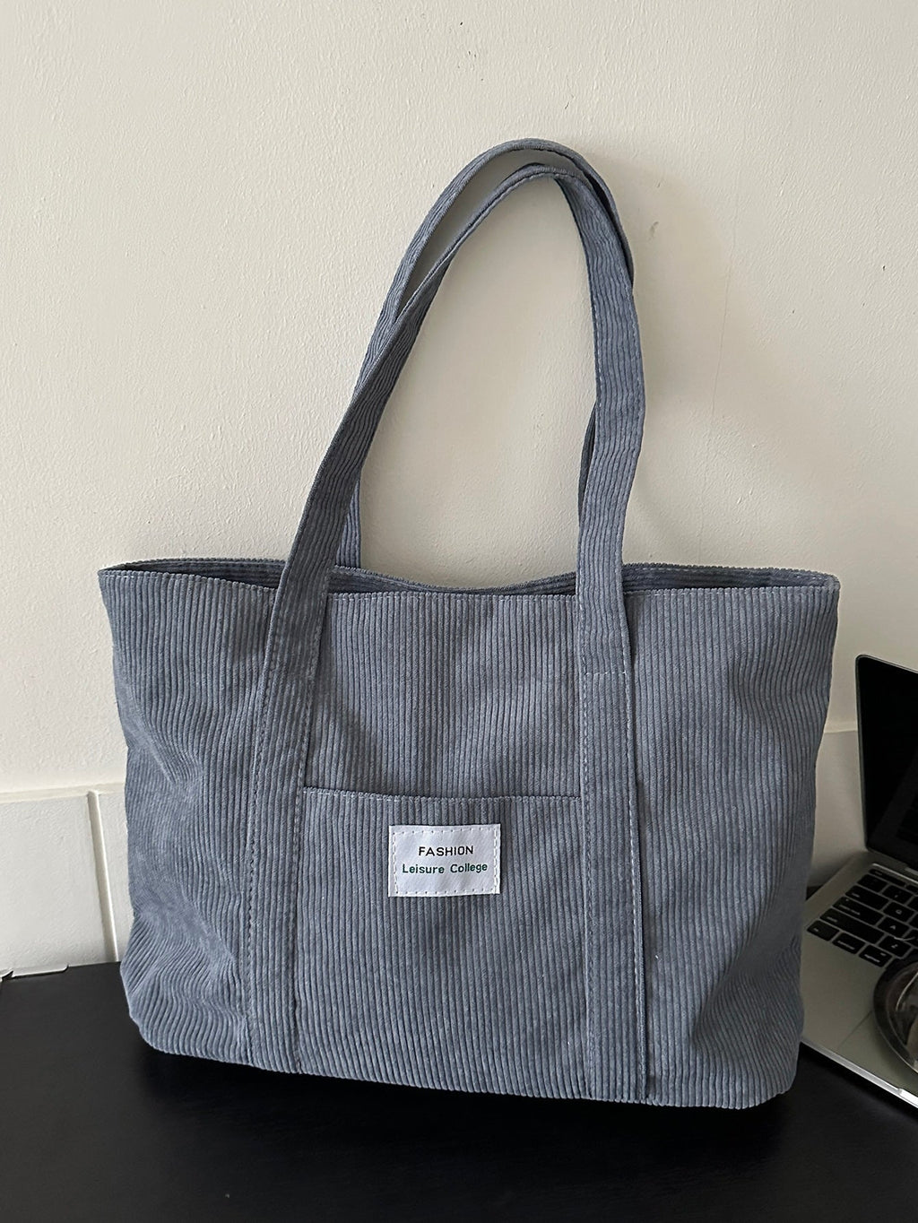 Cora | Grote Tote Tas voor Vrouwen - Zachte Corduroy, Ruim Ontwerp 7