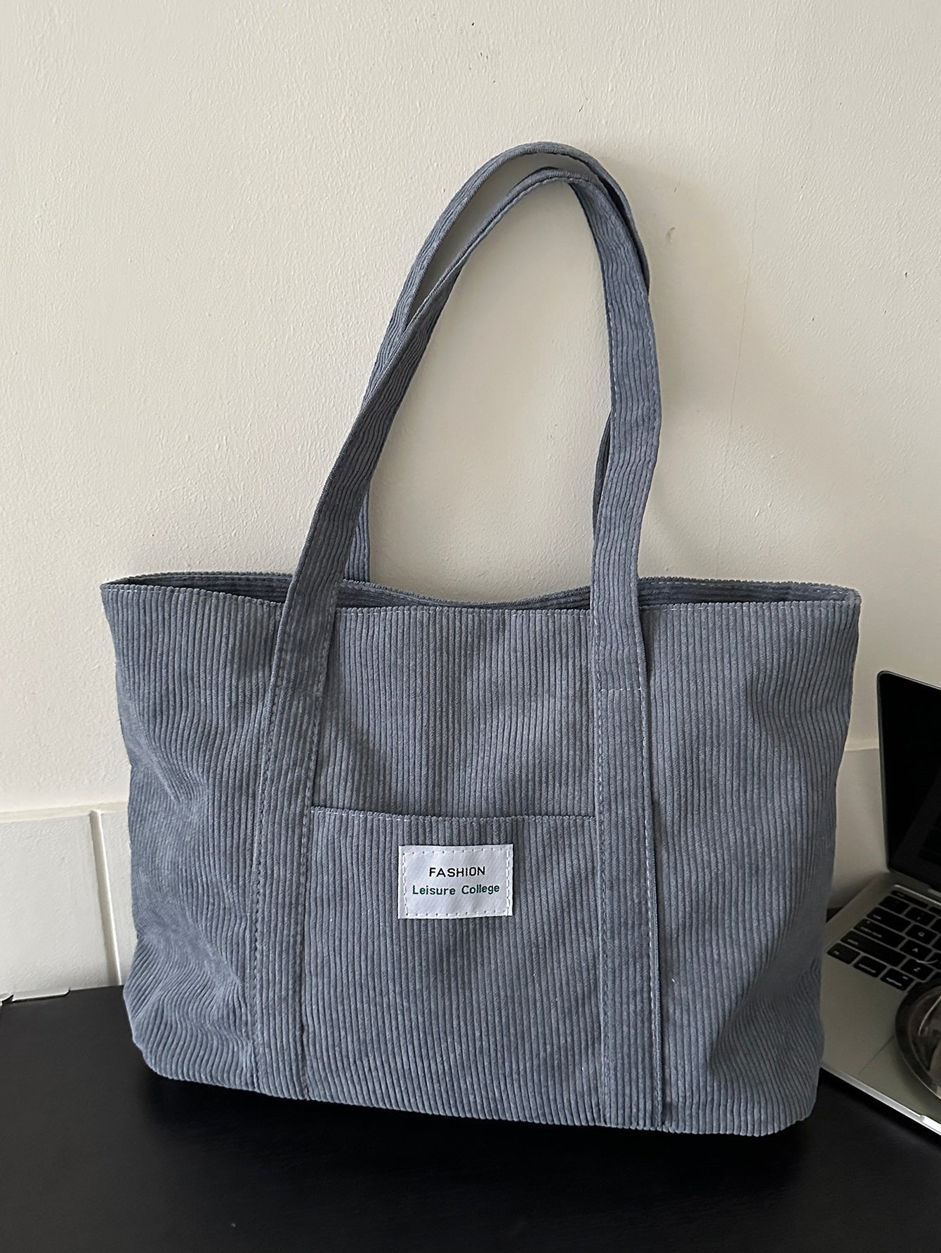 Cora | Grote Tote Tas voor Vrouwen - Zachte Corduroy, Ruim Ontwerp 7
