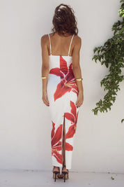 Mckayla | Maxi Jurk met Bloemenprint
