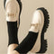 Daisy | Dames Zwarte Chunky Loafers - Luxe Design met Kettingdetail 5