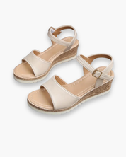 Jade Zomerse sandalen met open teen en verstelbaar enkelbandje voor dames