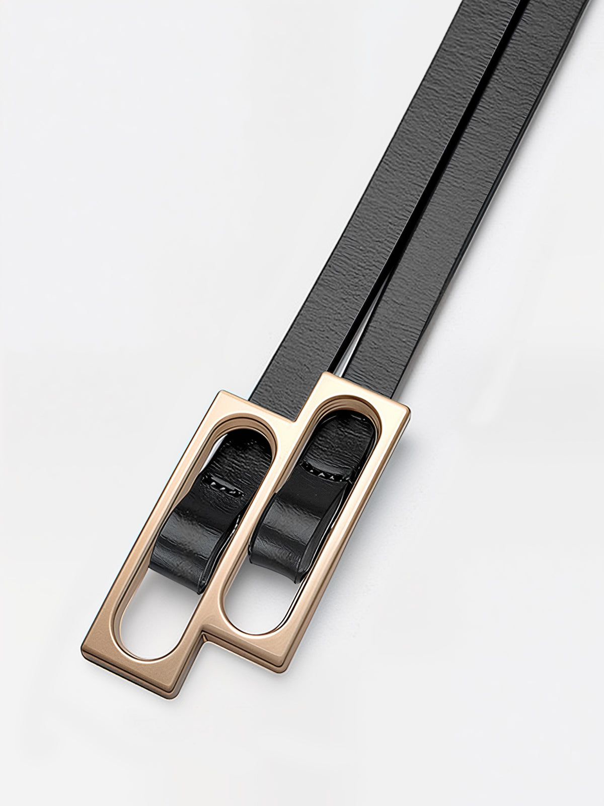 Dune | Unisex Leren Riem - Dubbele Lusgesp, Hoogwaardige Kwaliteit 1