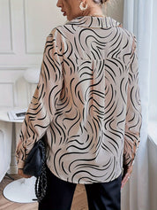 Elegante Dames Blouse met Lange Mouwen | Stijlvol en Comfortabel 2